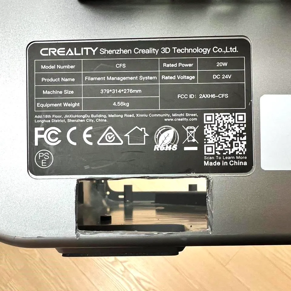 Creality CFS Space Pi Plus mod
