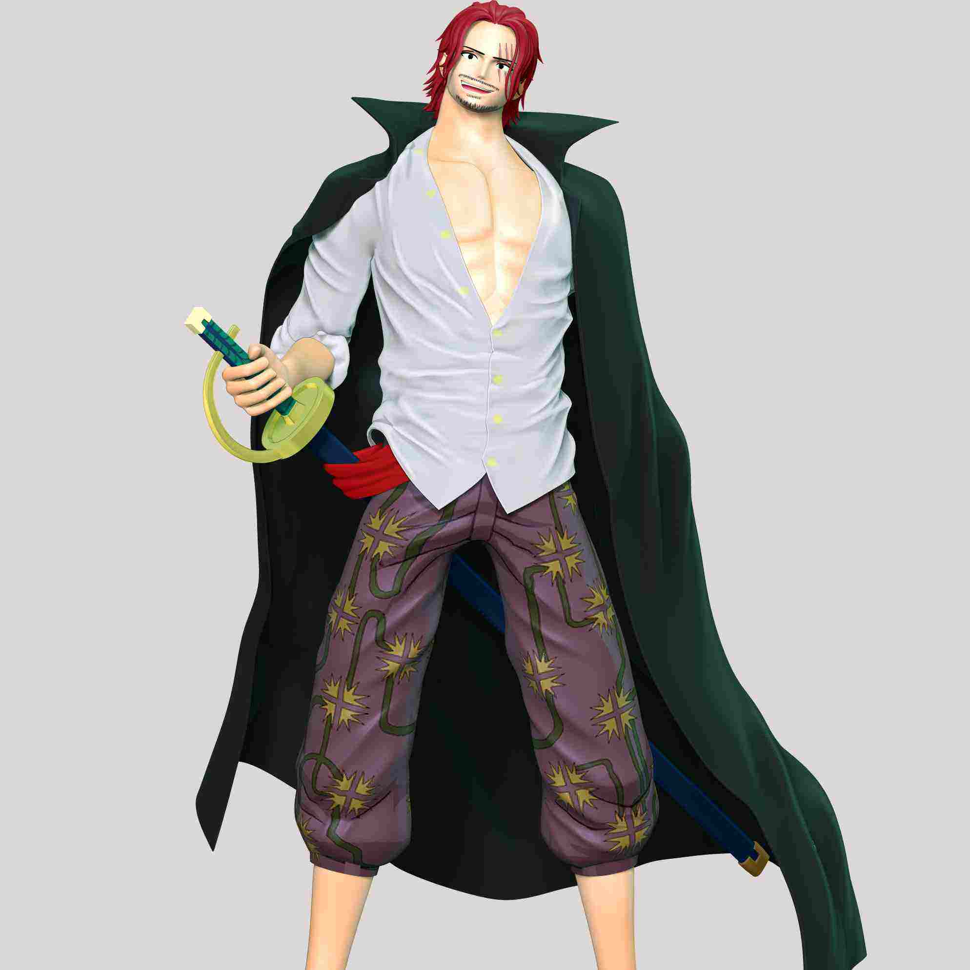 One Piece - Shanks | 3D models download | Creality Cloud