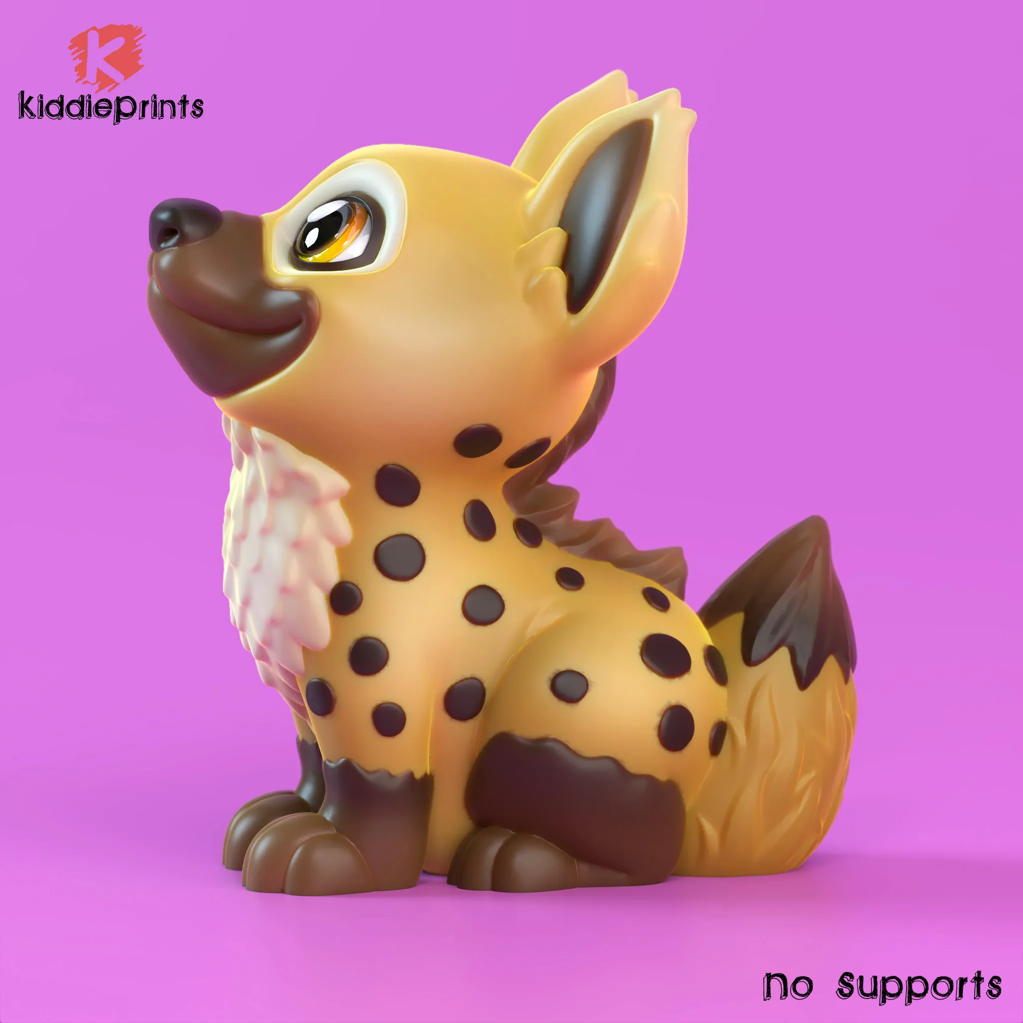 Cute hyena (no supports )
