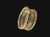 Celtic KNot Ring 3d Model-4