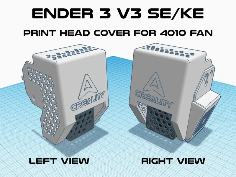 Ender 3 V3 SE Print Head Upgrade Version 1