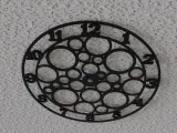 circle shape wall clock-4