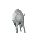 Low Poly Bison-7