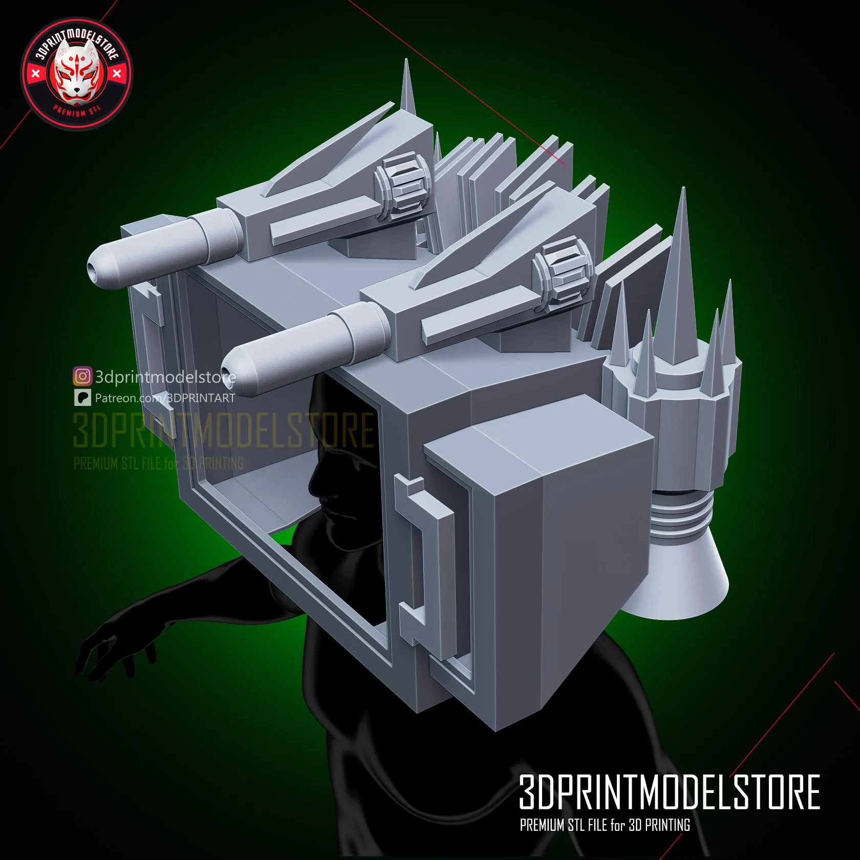 Skibidi Toilet Upgrade Titan TV Man Head Cosplay Props