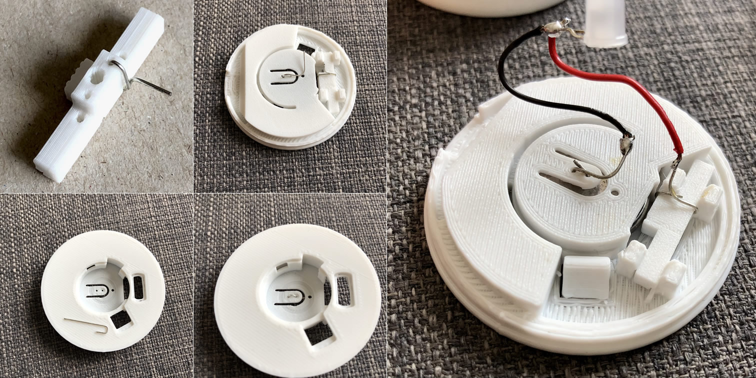 CR2032 Led Light Base 3D models download Creality Cloud