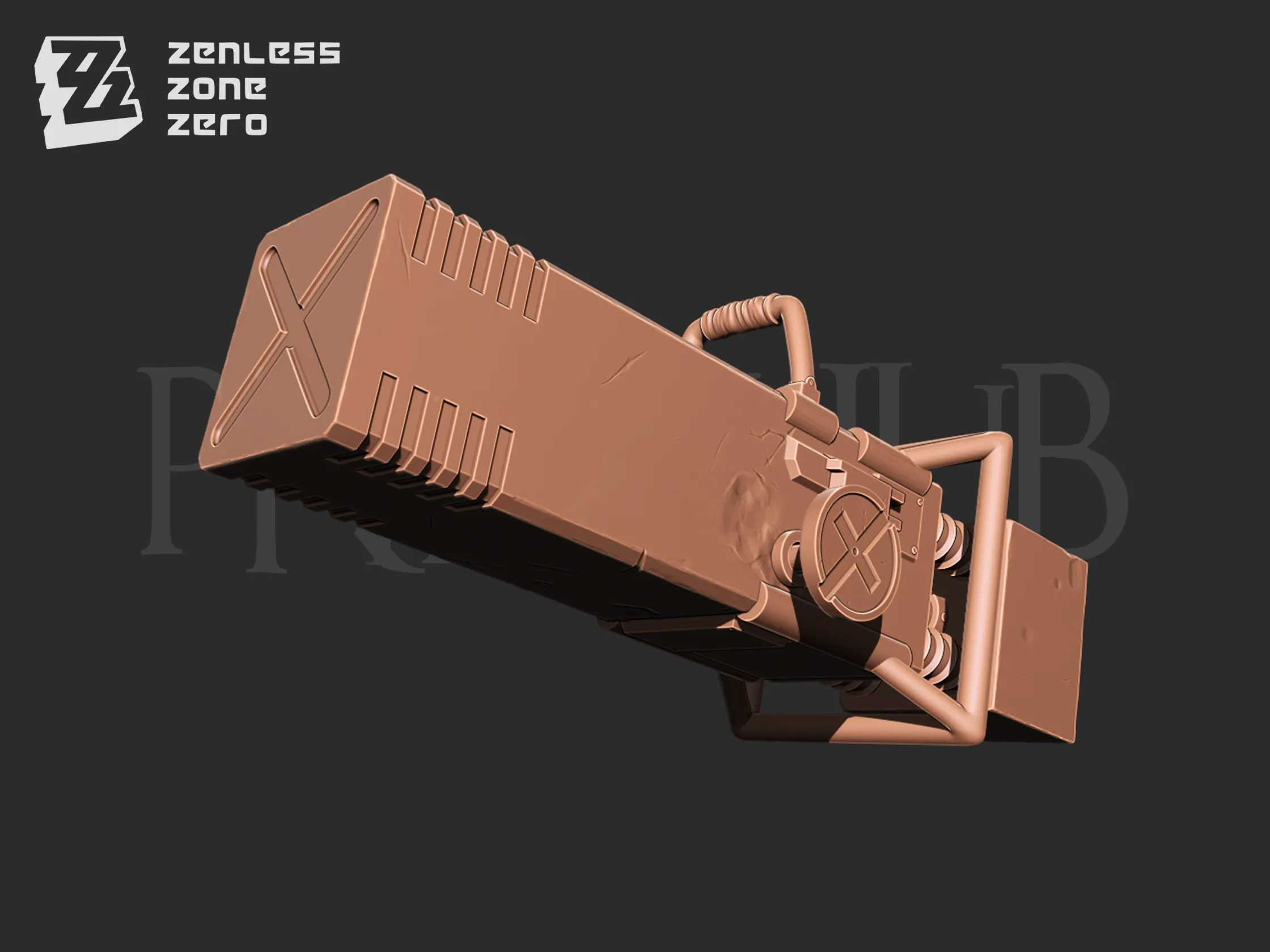 ZenlessZoneZero ben bigger W-Engine Big Cylinder for cosplay