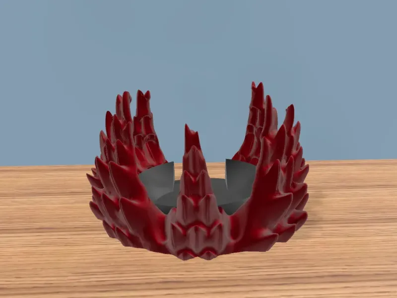 dragon scale echo dot 5th gen holder