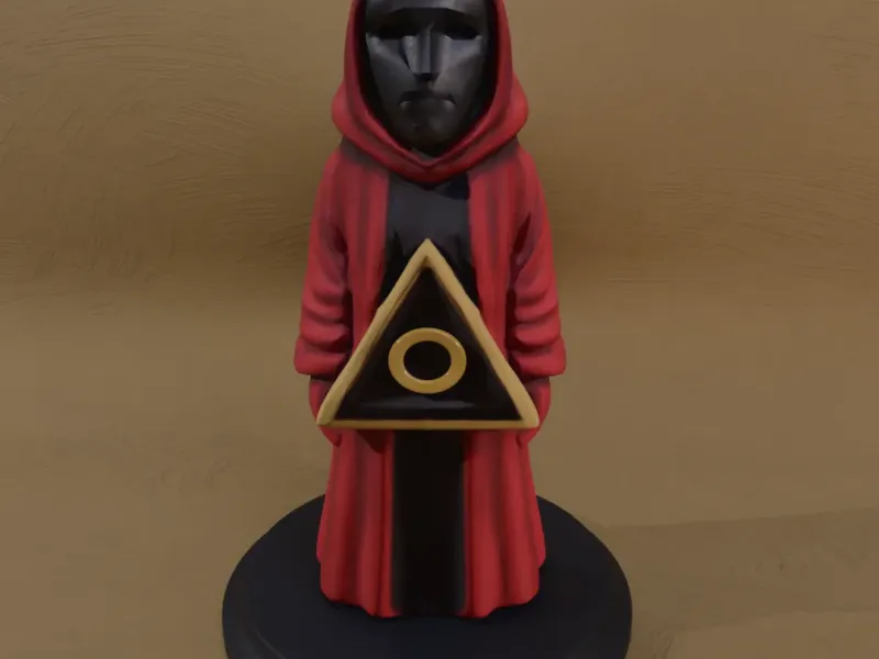 Front Man - Inspired Hooded Figure - Squid Game