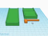 juego de base de golf (ajustable) + rectas y esquinas (más barato)-3