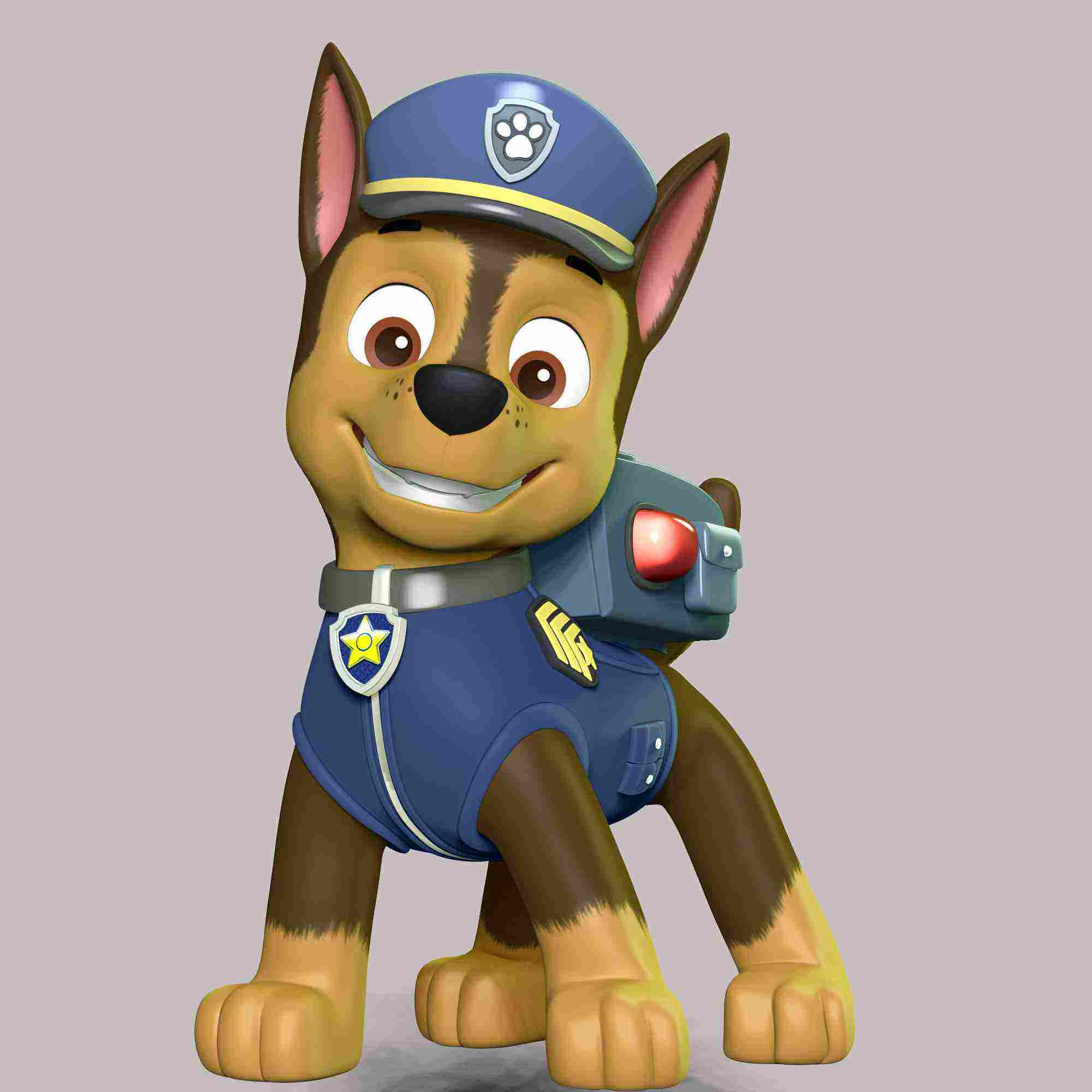 Paw Patrol - Chase, 3D models download