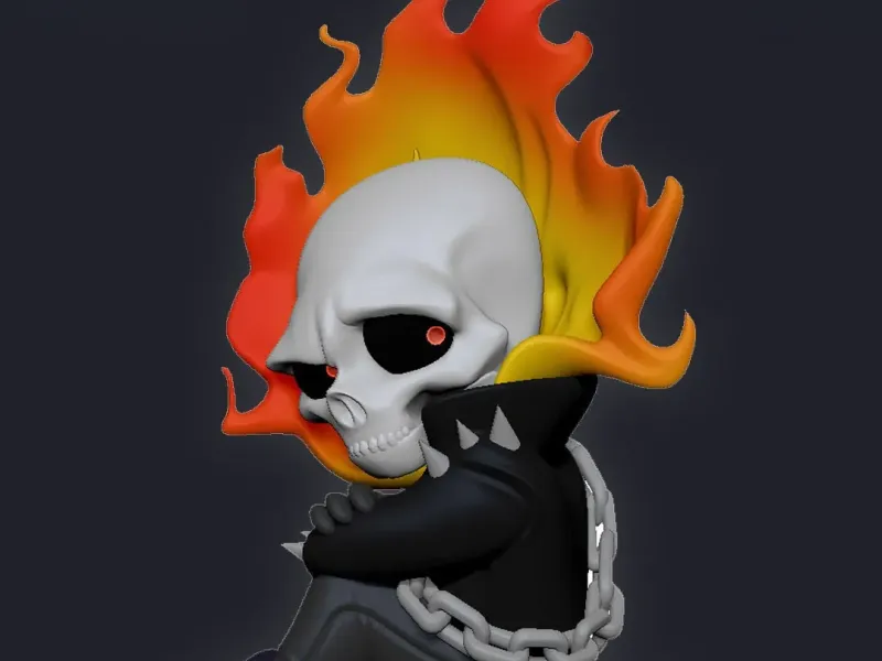 Ghost Rider - Hellfire Avenger STL