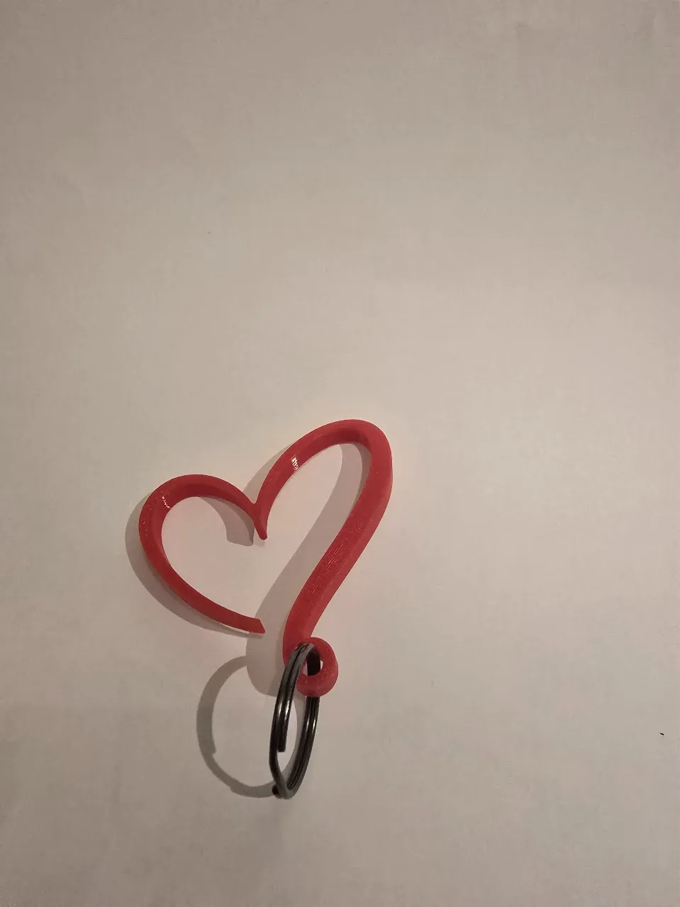 Heart keychain