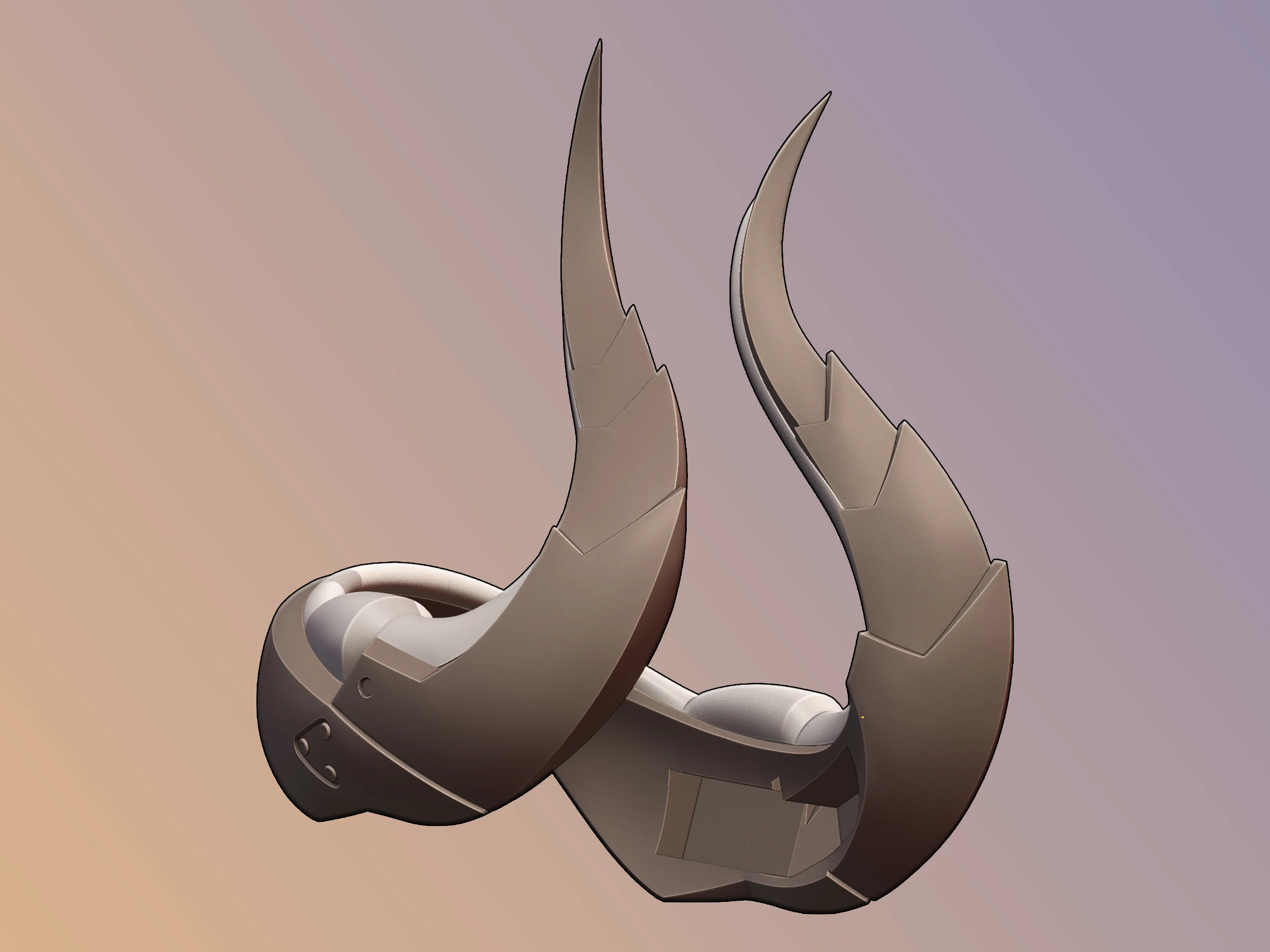 OVERWATCH Mercy imp devil horns cosplay
