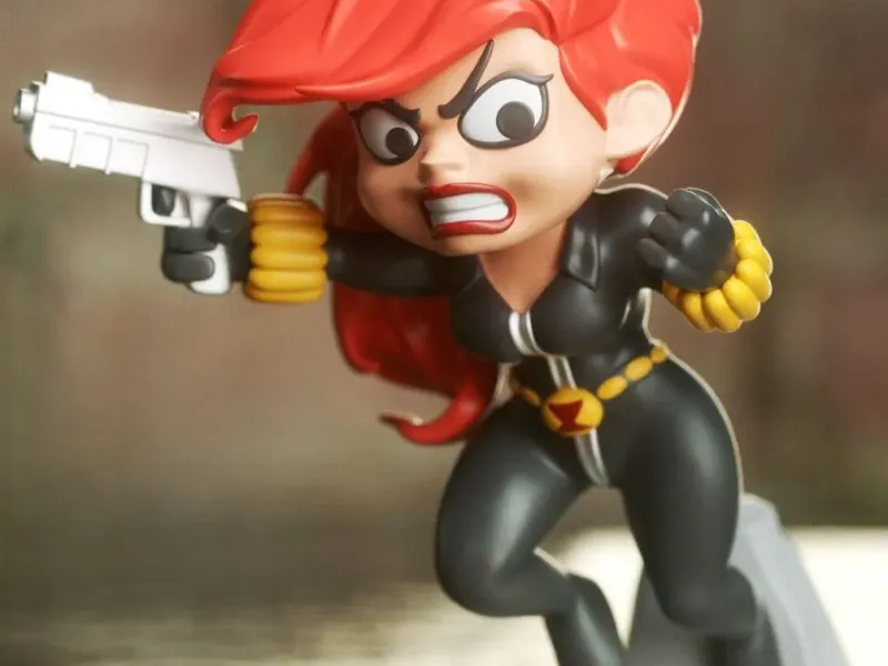 💥 Chibi Spy Assassin - Red Fury Unleashed! 💥