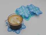 Snowflake Coasters-2