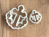 Easter Cross Cookie Cutter, Cross and Flowers, Flowers, Cross-5