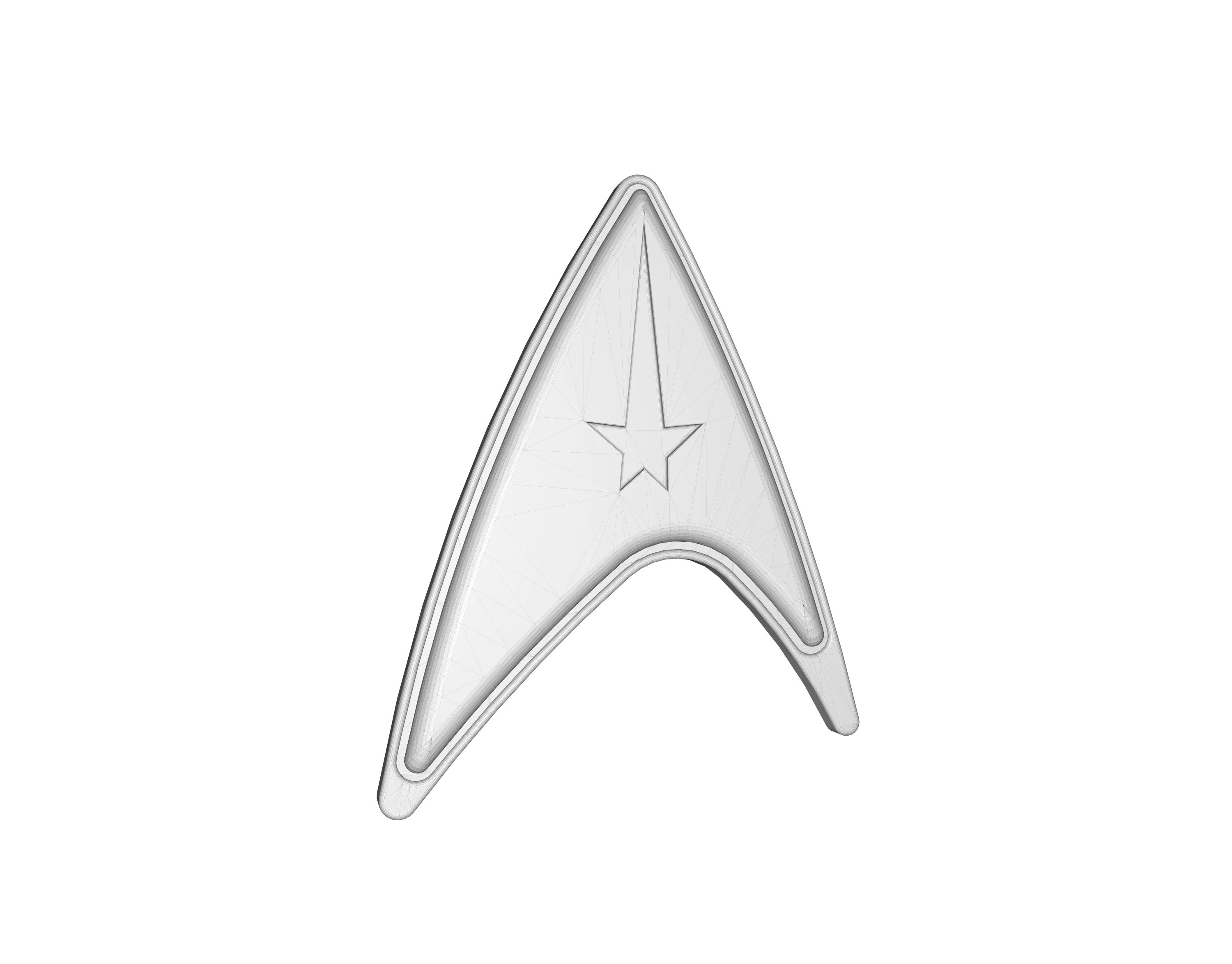Star Trek Strange new worlds Badge: Command
