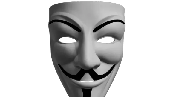 Guy Fawkes Mask | 3D models download | Creality Cloud
