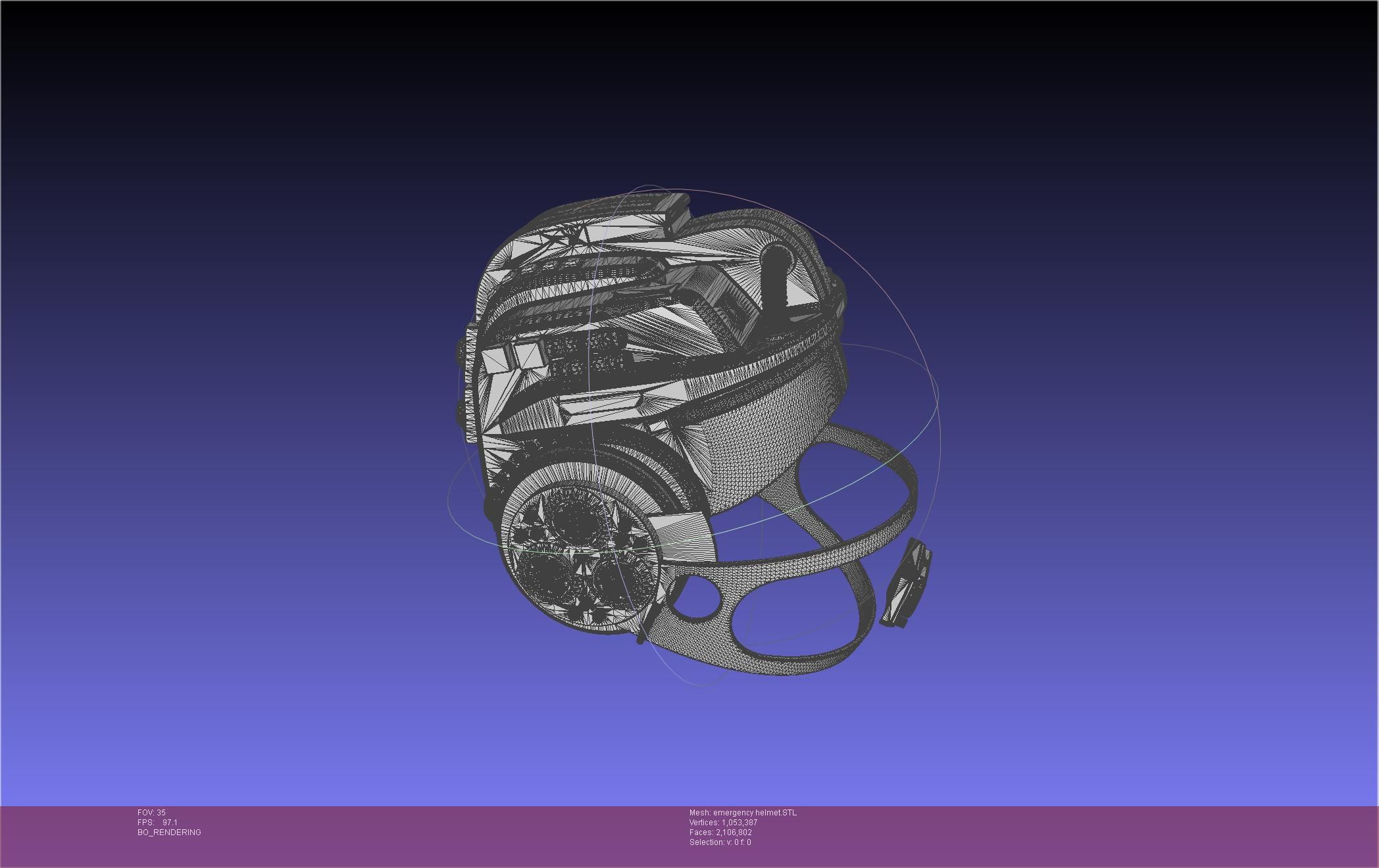 Alien Nostromo Emergency Helmet Printable Assembly | 3D models download ...