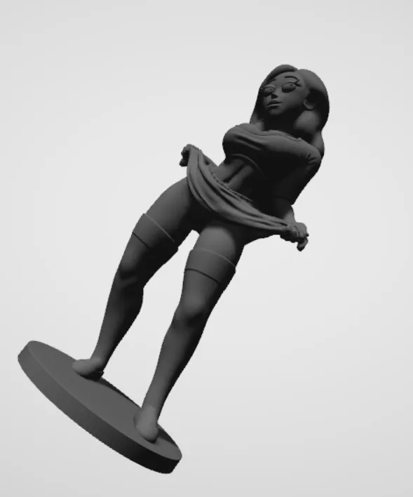💫 Tricia Lange - 3D Printable Model | Two Versions