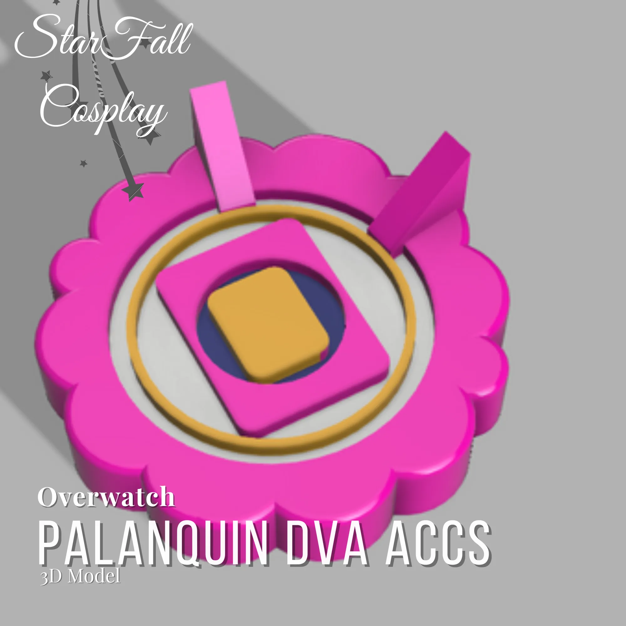 Palanquin D.Va Accessories 3D Model