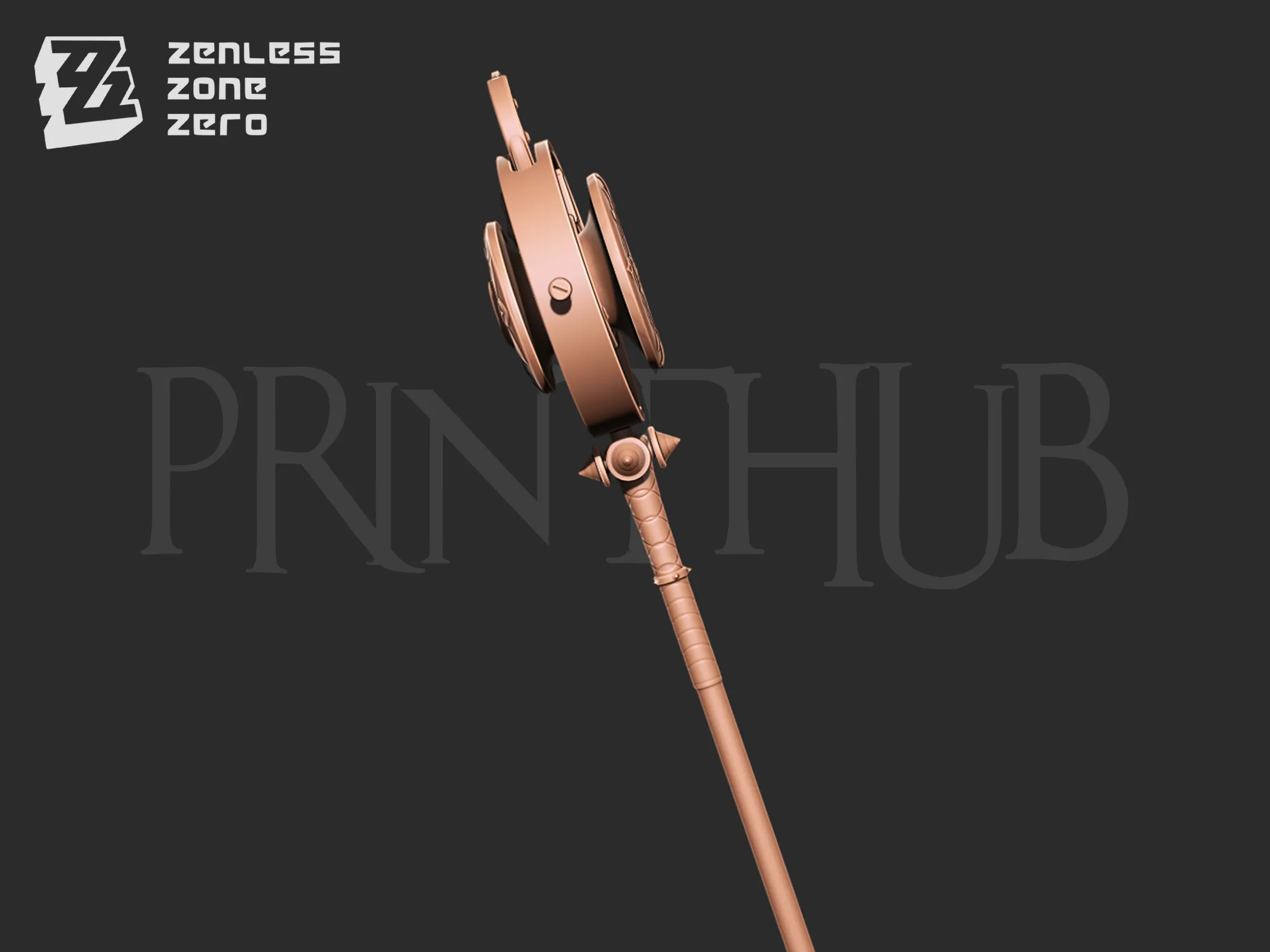 Astra Yao Microphone Staff From Zenless Zone Zero cosplay