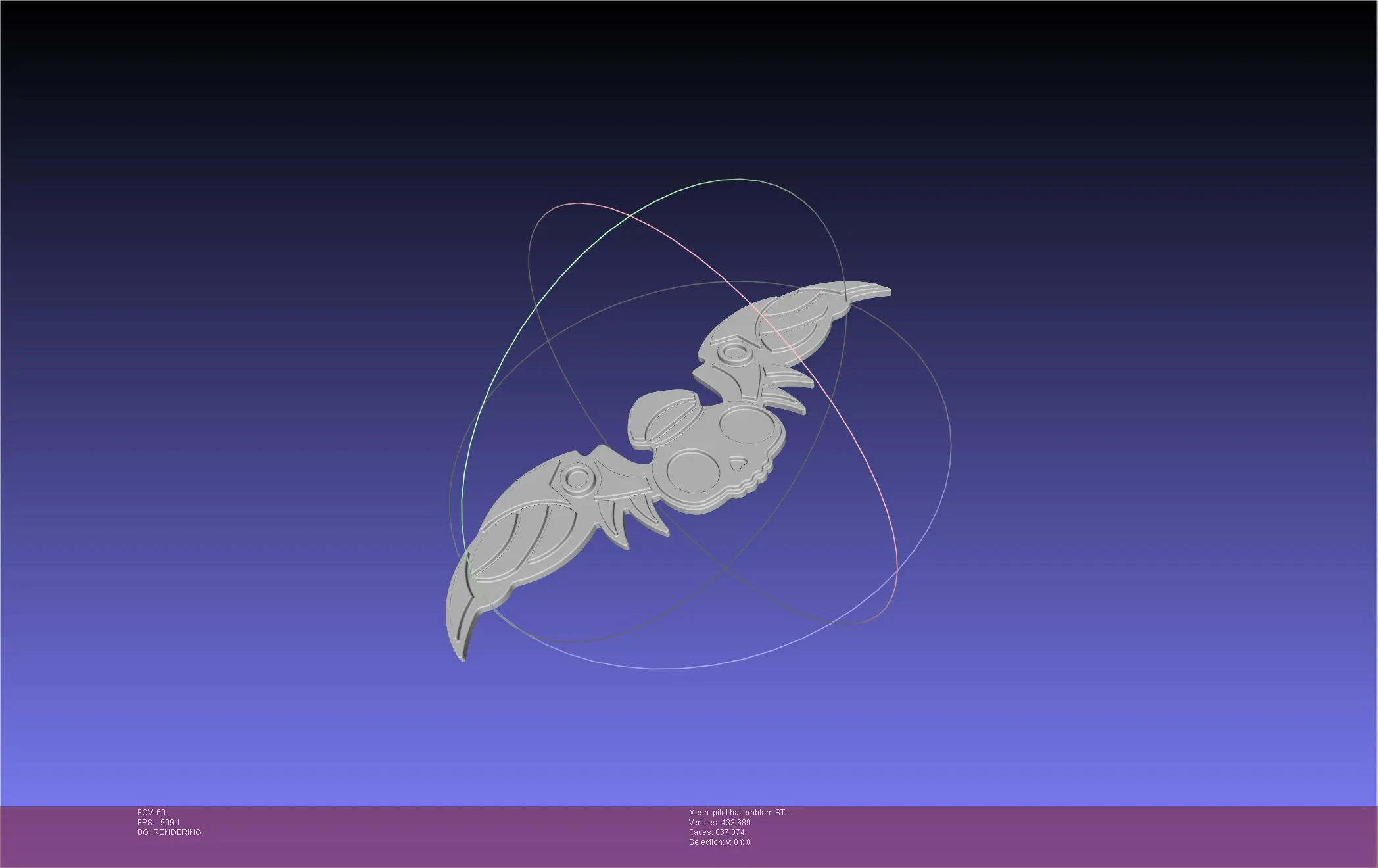 Murder Drones N Pilot Hat Emblem