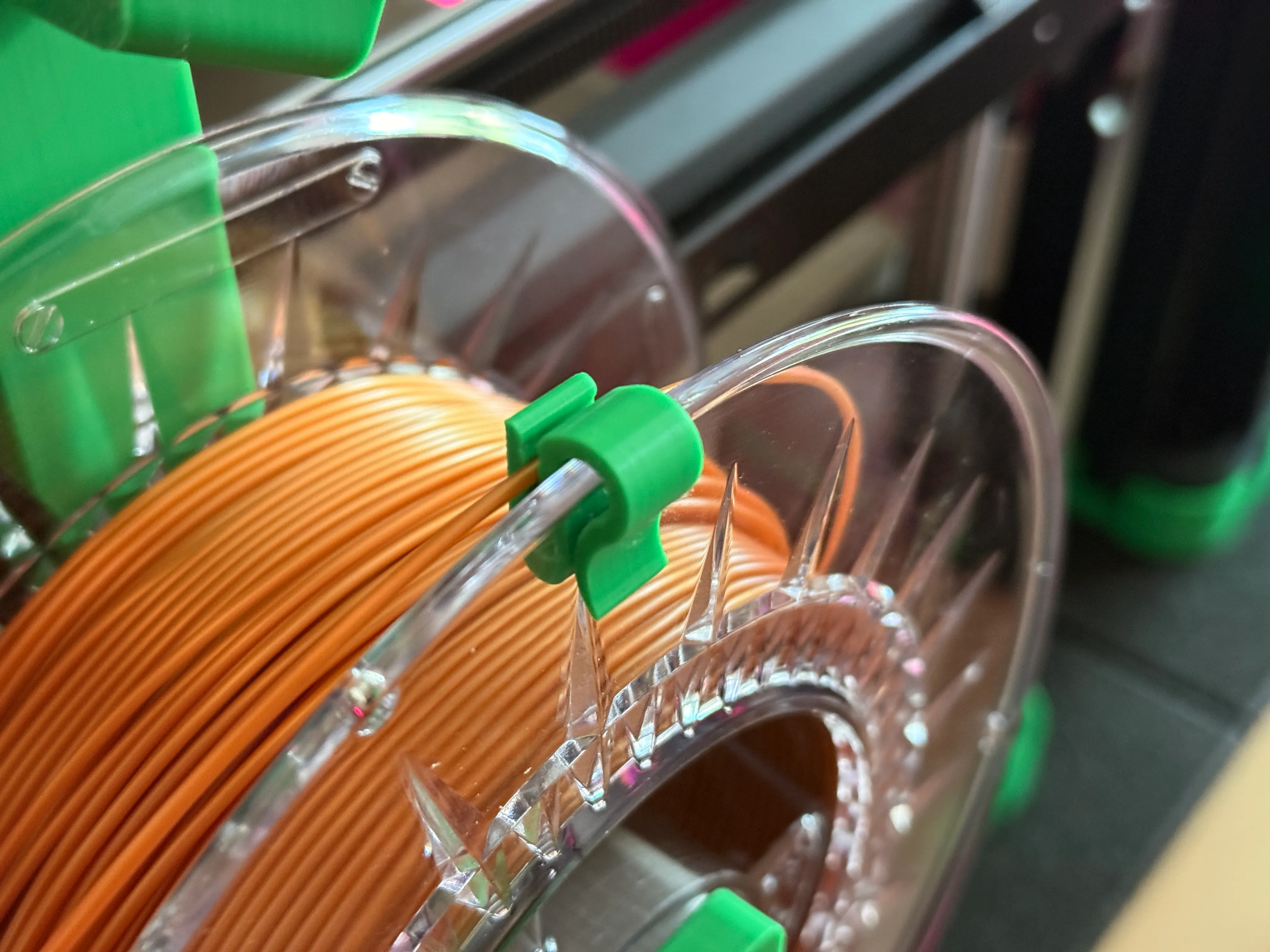 3D DRUCK SACHEN - FILAMENT SPOOL CLIP
