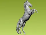 Jumping horse model - 3D print-1