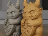Desk Guardian Monster FDM Friendly 3D Model-2