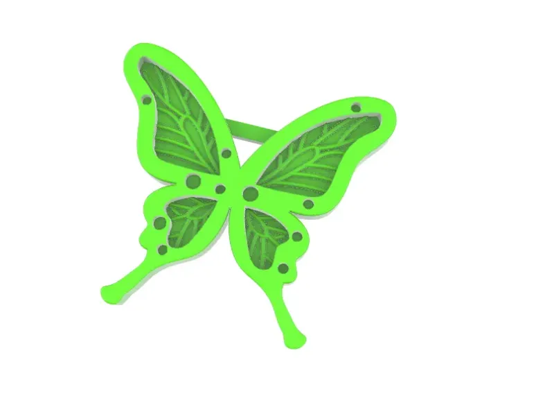 BUTTERFLY DECORATION CHRISTMAS TREE SHINOBU DEMON SLAYER