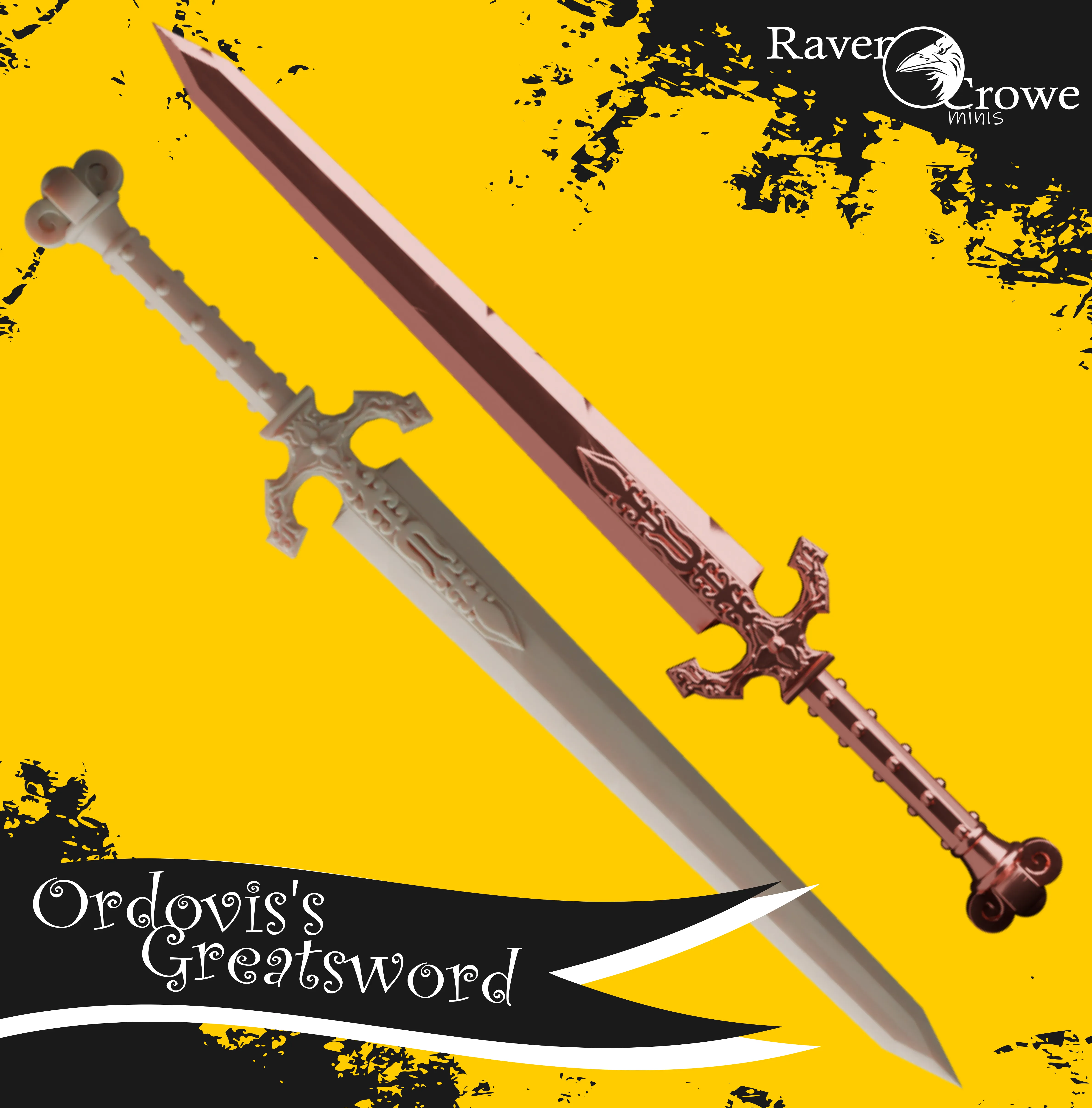 Crucible Knight Ordovis's Greatsword from Elden Ring