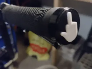 Odi handlebar cap Midle Finger
