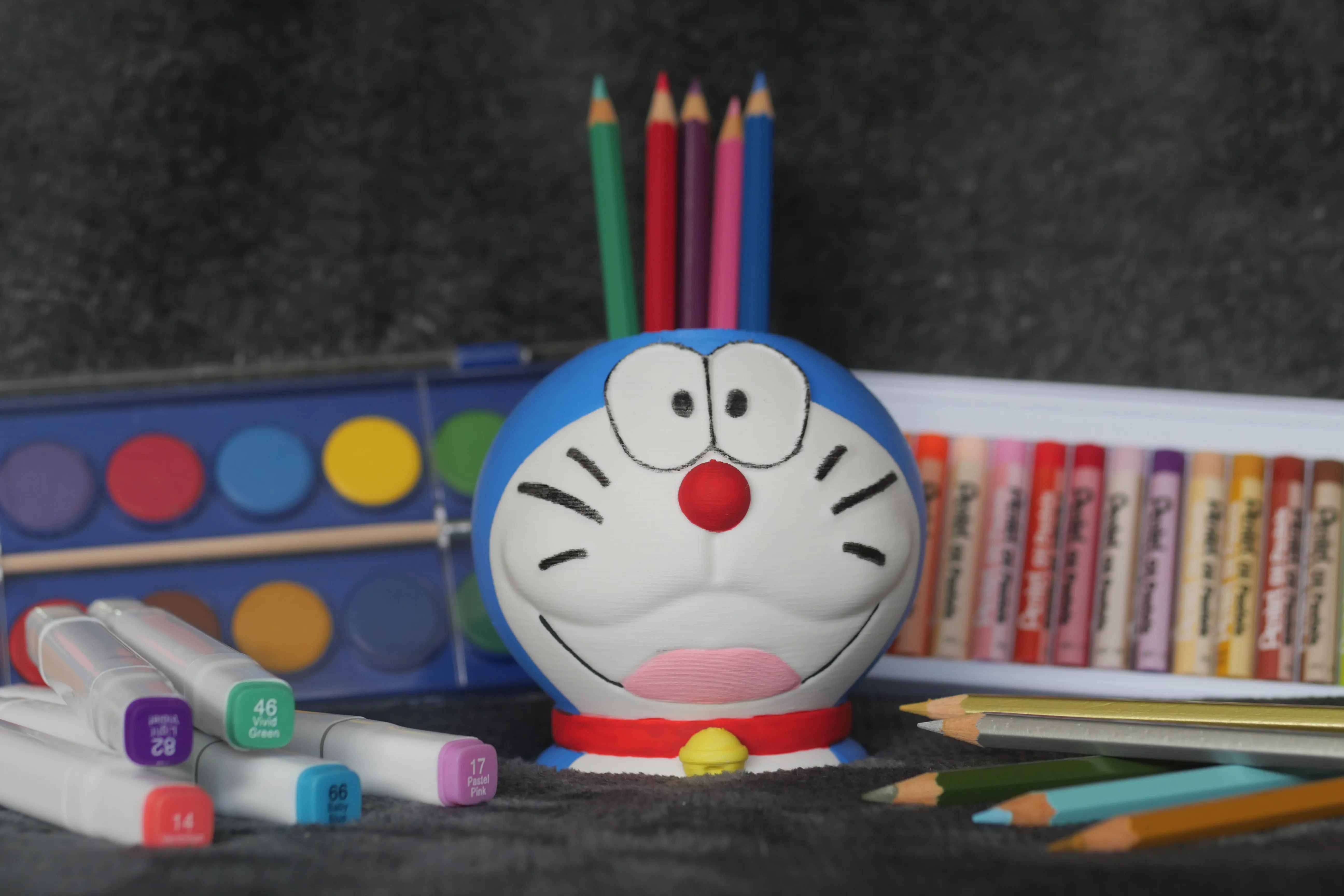 Doraemon Pencil Holder - Face 2