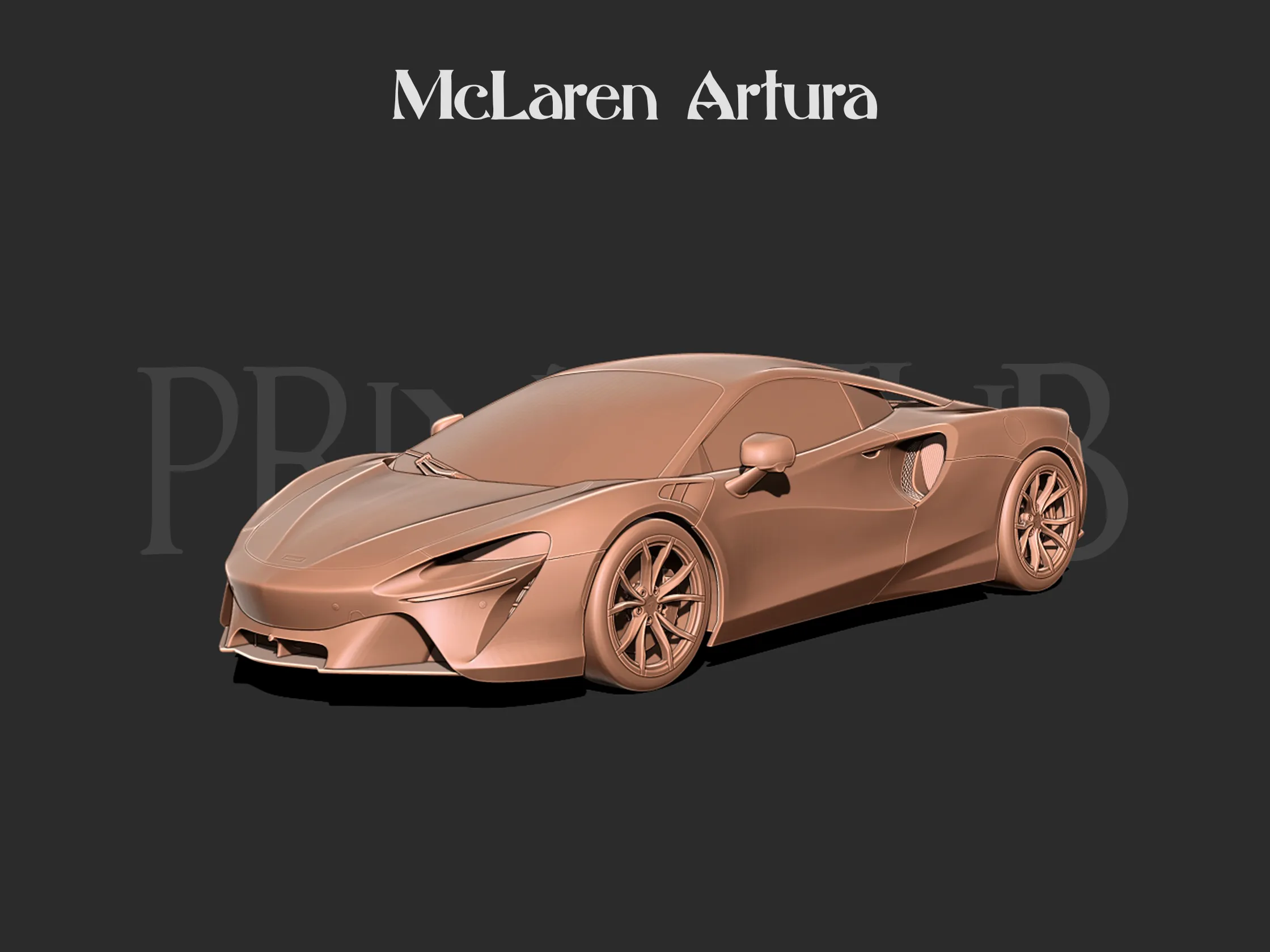 McLaren Artura 3d model