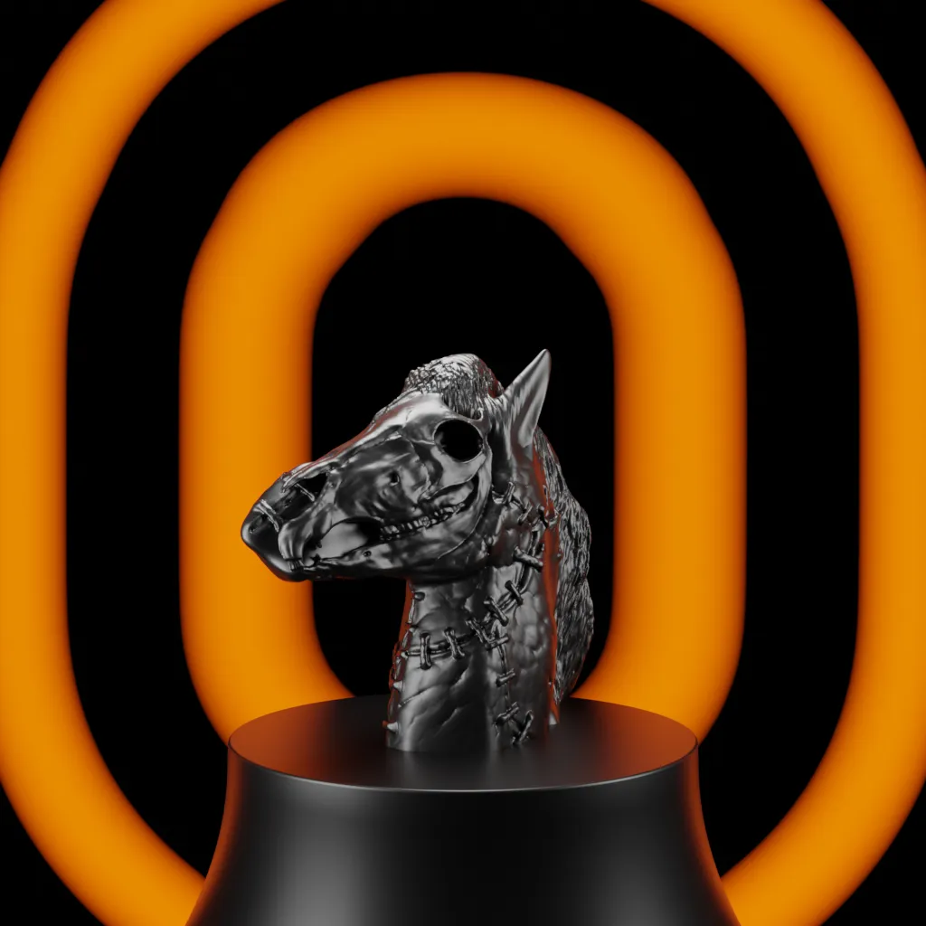 Nightmare's Gambit - Halloween Chess Set