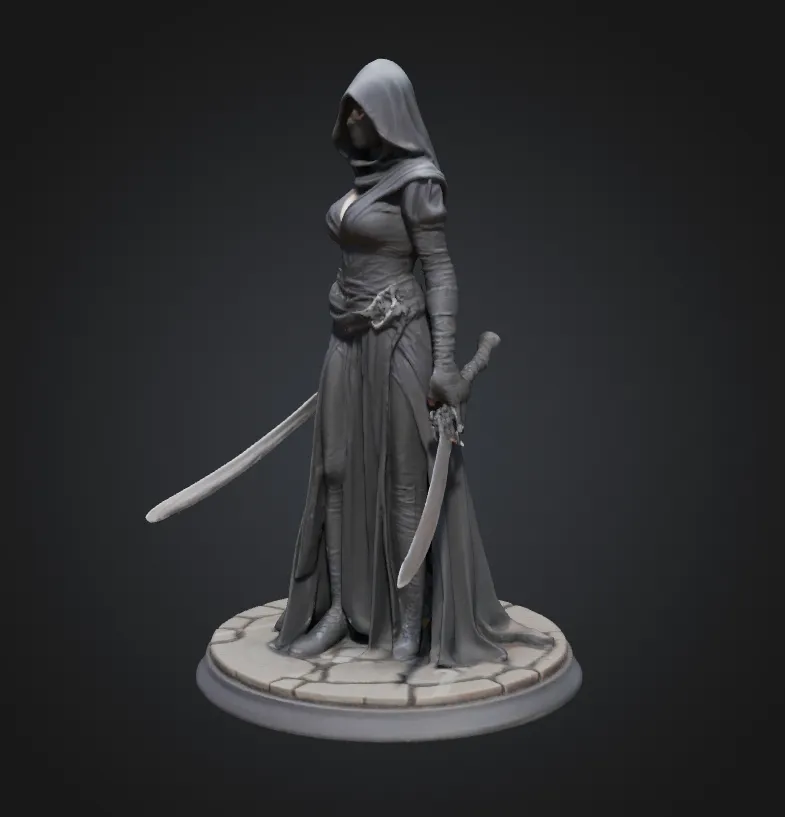 female assasin game rpg