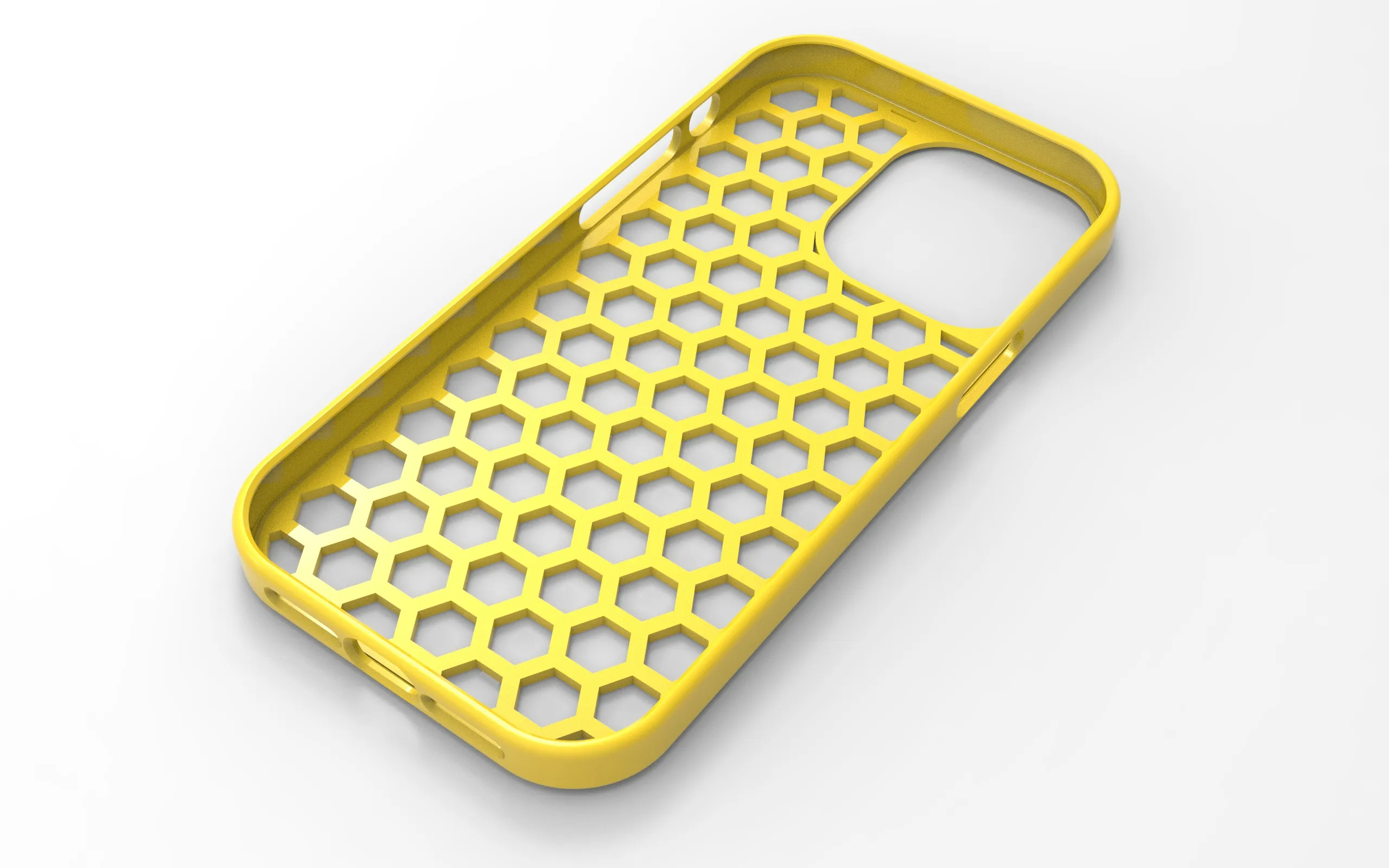 Iphone 14 Pro Max - Cover Case Hexagon design
