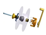 Wall Mounted Spool Roller-1