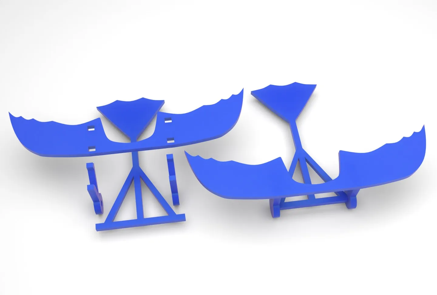 Wings of Leonardo da Vinci very simple