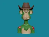 Post Malone 2 Bored Ape bust-1