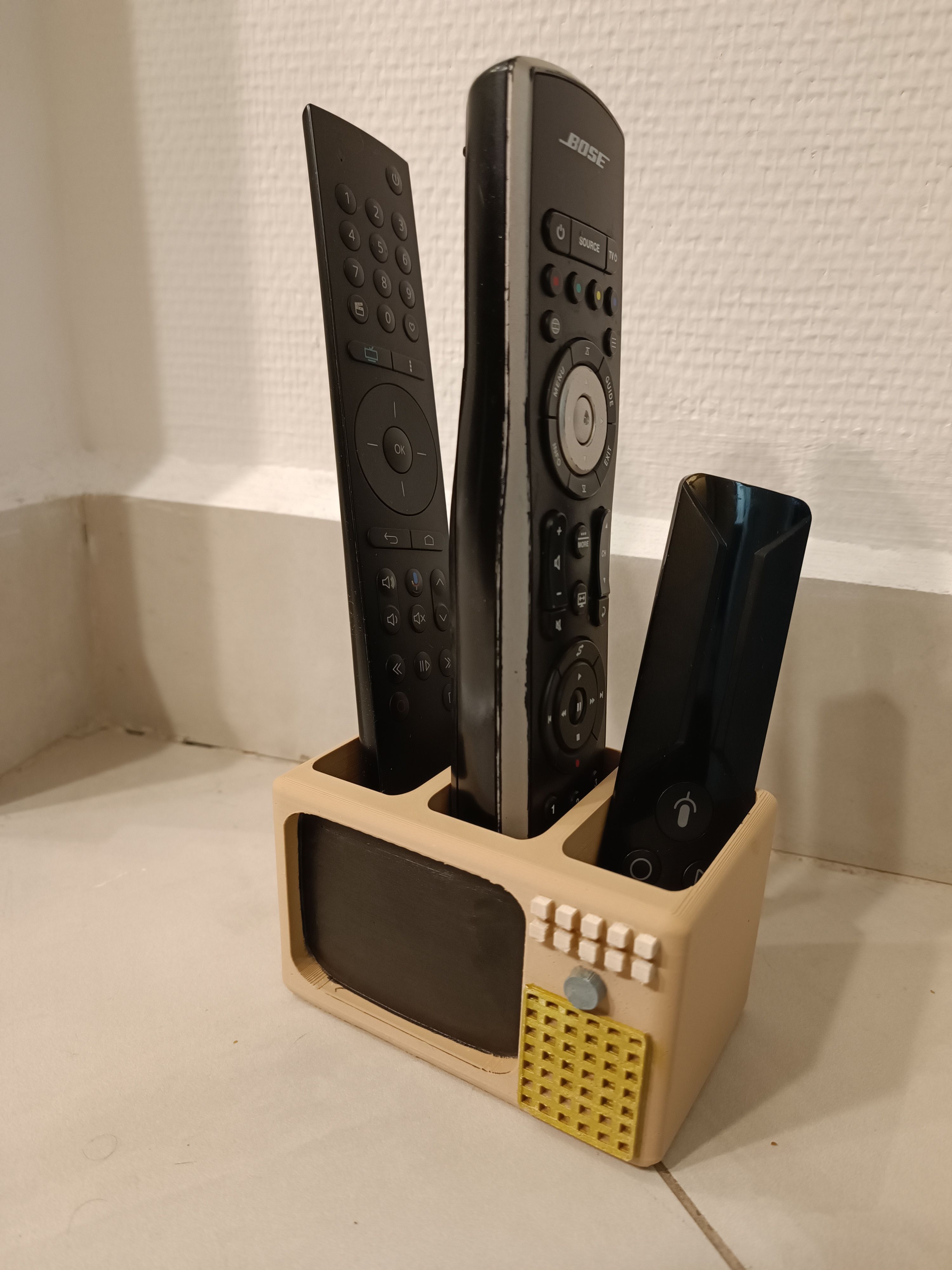 remote Holder television 3D models download Creality Cloud