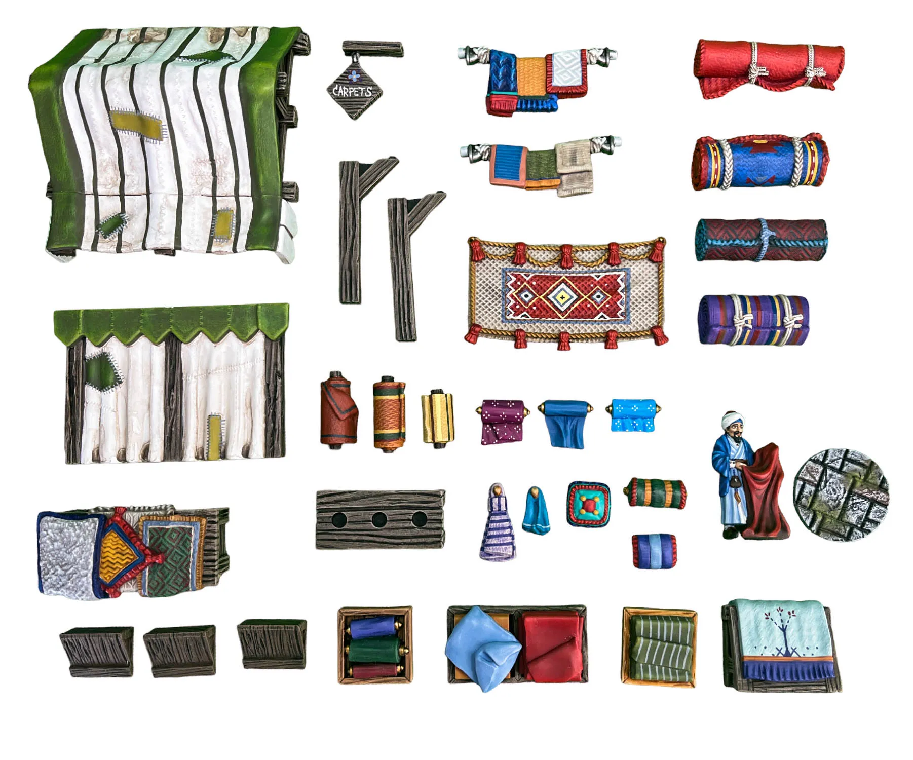 Carpets Market Stall