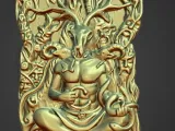 Pan Statue nordic inspired-3