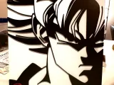 Tableau Dragon Ball Z Son Goku-0