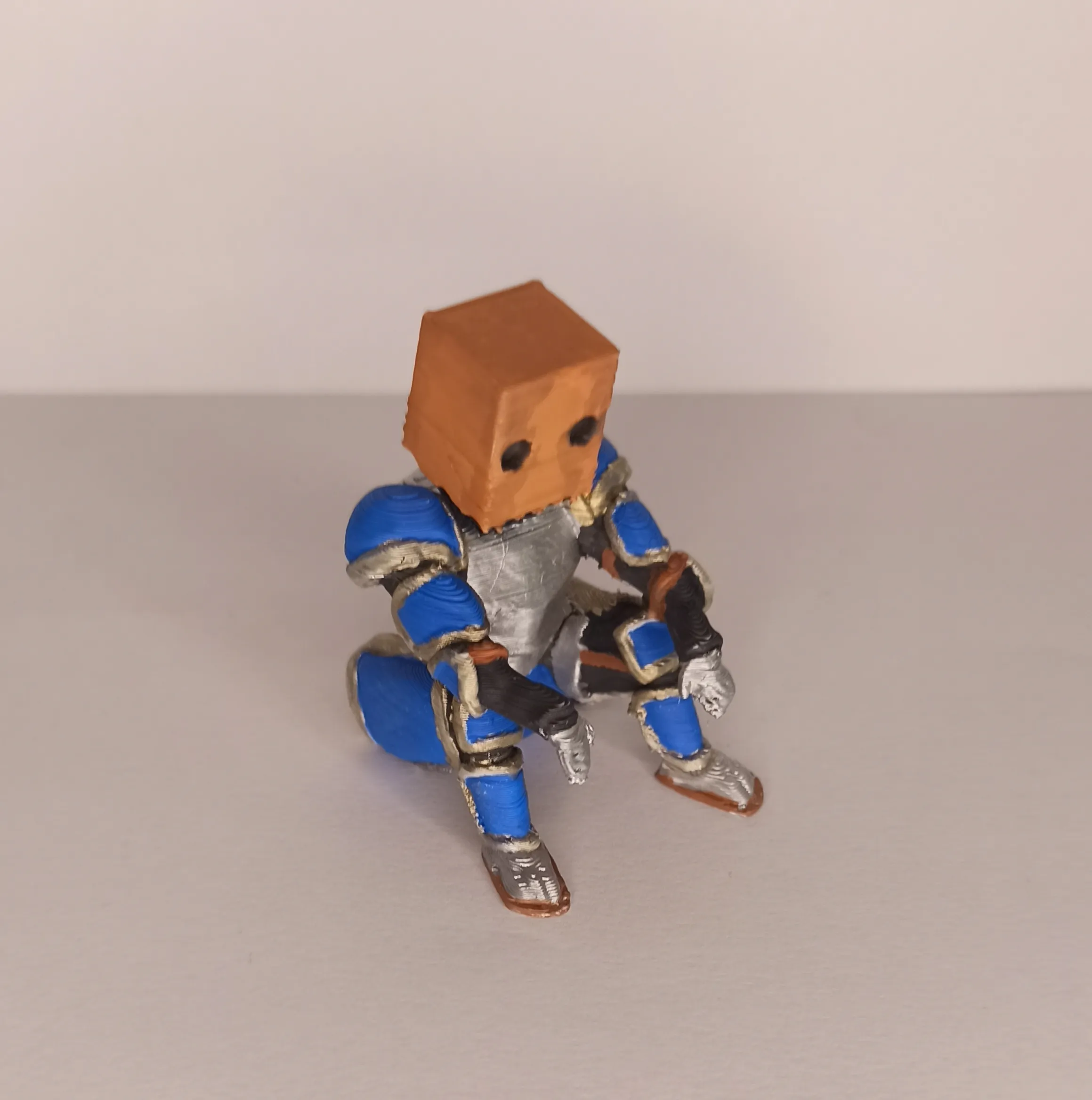 Resting Knight GroceryBag