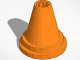 Adapter for making churros.-2