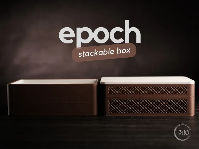 epoch · stackable box