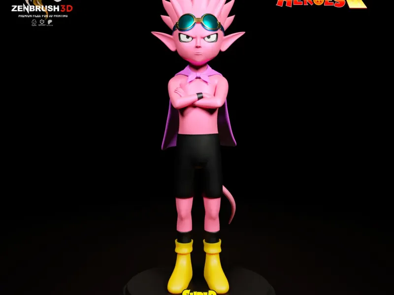Beelzebub - Sand Land - Dragon Ball 3D PRINTING