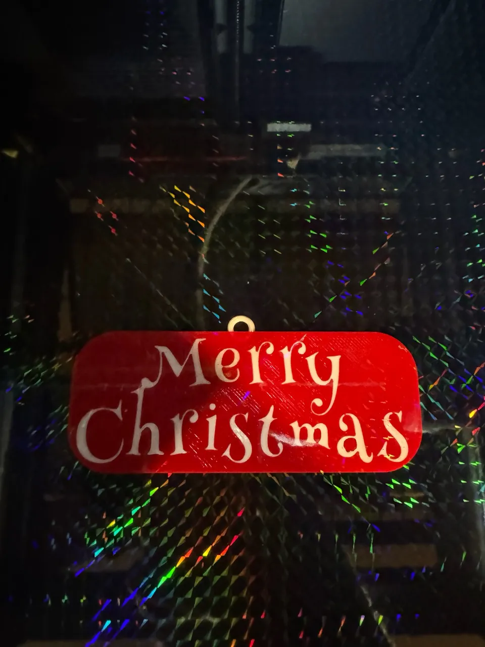 Double sided Merry Christmas Tag-1
